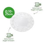 floorprotector rond 21cm transparant
